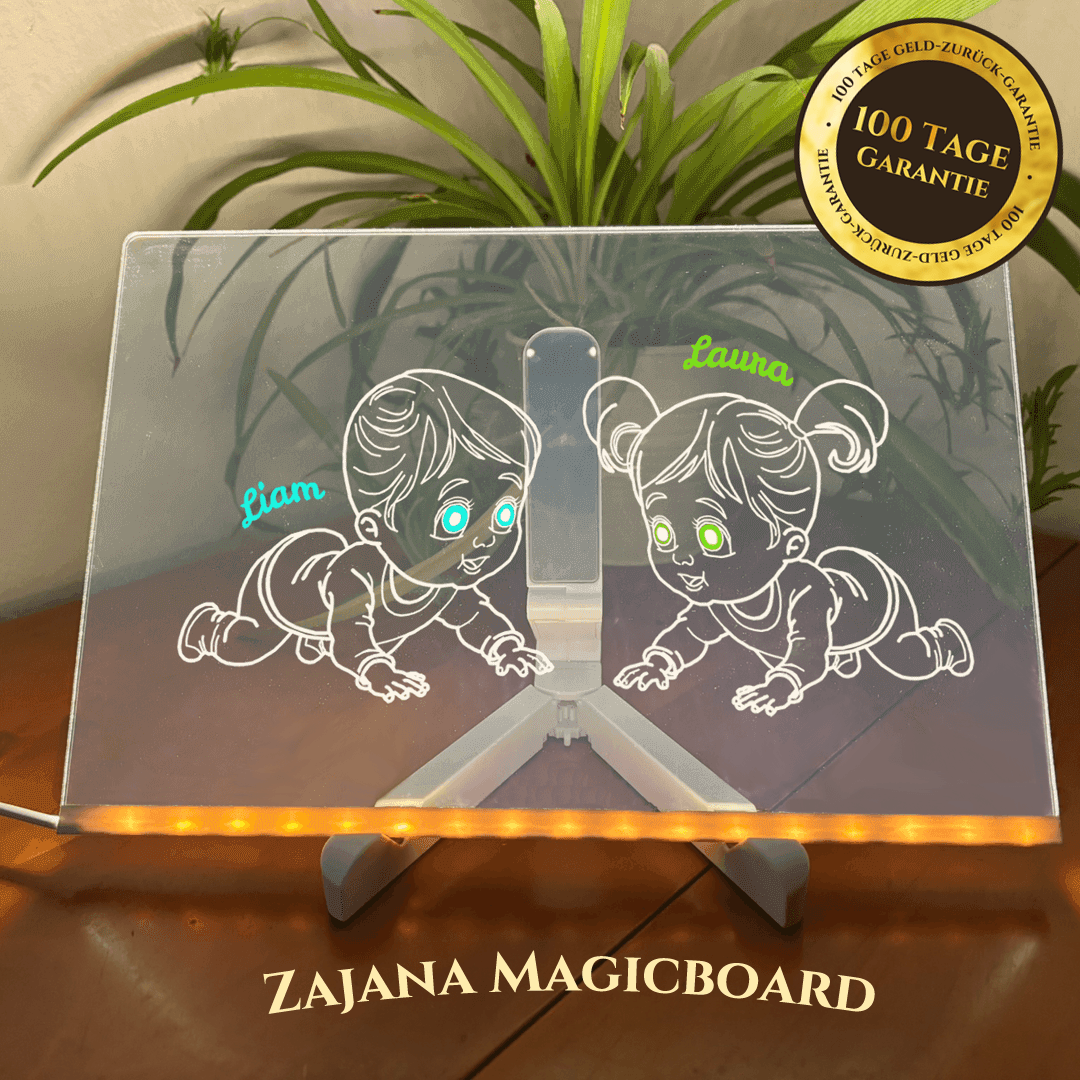 ZAJANA MAGICBOARD - Fördert spielerisch die Lernbereitschaft und Kreativität Deines Kindes