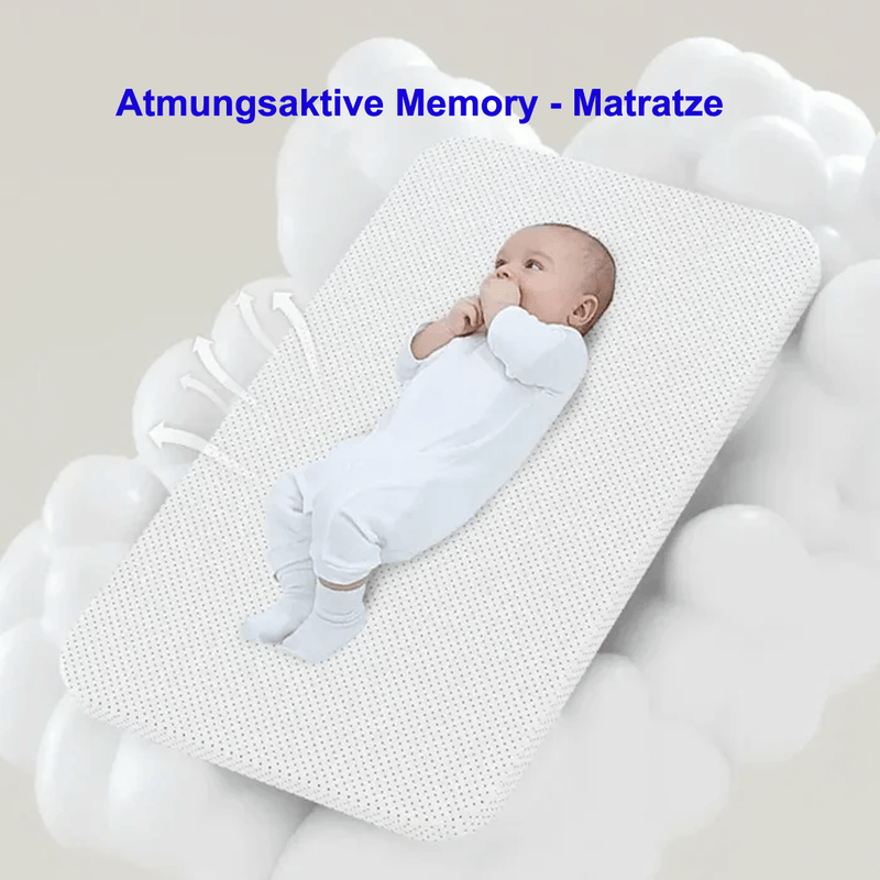 ZAJANA TRAUMINSEL - Multifunktionales Luxusschaukelbett als sicherer Hafen für süße Babyträume